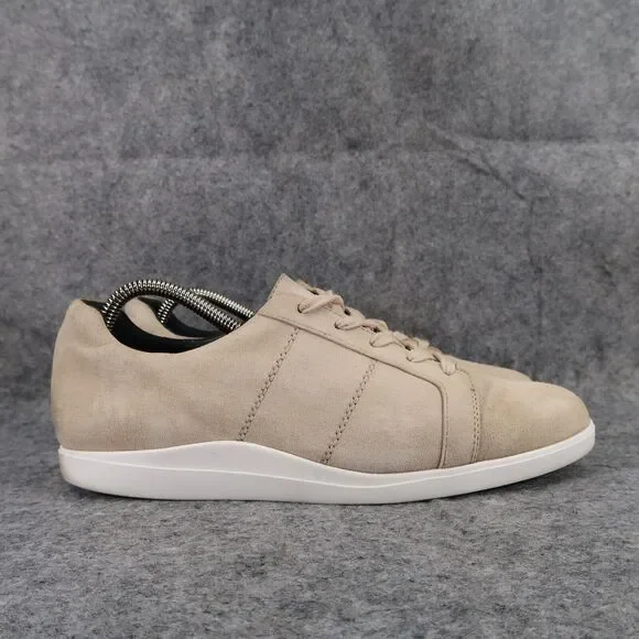 Calvin Klein Shoes Womens 9.5 Sneakers Lifestyle Fashion Leather Classic Lace Up - Picture 2 of 13